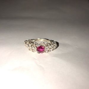 Silver Wire Wrapped Ring